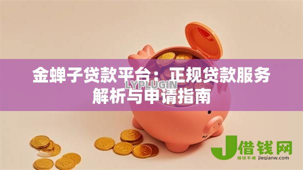 金蝉子贷款平台：正规贷款服务解析与申请指南