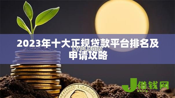 2023年十大正规贷款平台排名及申请攻略