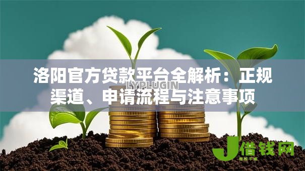 洛阳官方贷款平台全解析:正规渠道、申请流程与注意事项 洛阳官方贷款平台全解析:正规渠道、申请流程与注意事项
