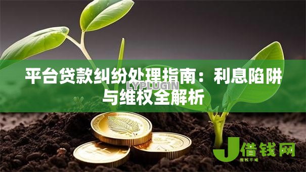 平台贷款纠纷处理指南：利息陷阱与维权全解析