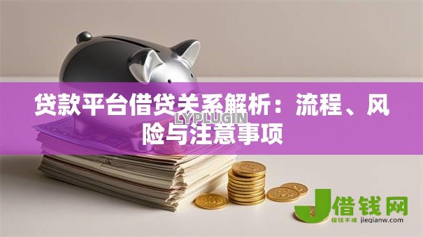 贷款平台借贷关系解析:流程、风险与注意事项 贷款平台借贷关系解析:流程、风险与注意事项