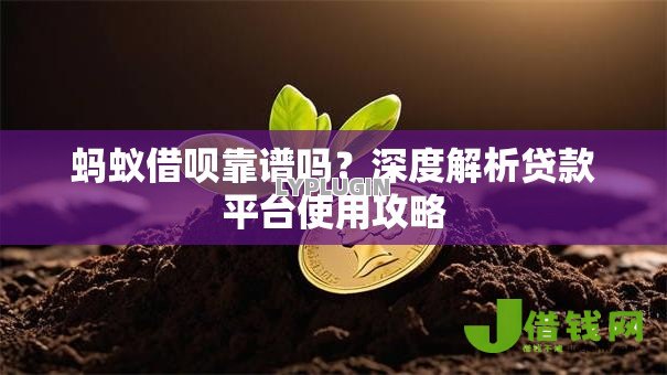 蚂蚁借呗靠谱吗？深度解析贷款平台使用攻略