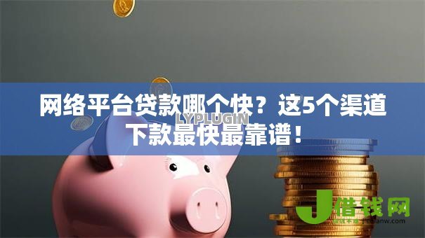 网络平台贷款哪个快?这5个渠道下款最快最靠谱! 网络平台贷款哪个快?这5个渠道下款最快最靠谱!