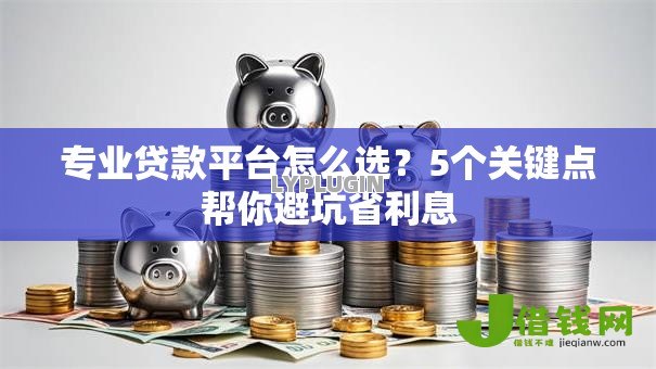 专业贷款平台怎么选？5个关键点帮你避坑省利息