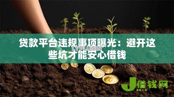 贷款平台违规事项曝光：避开这些坑才能安心借钱