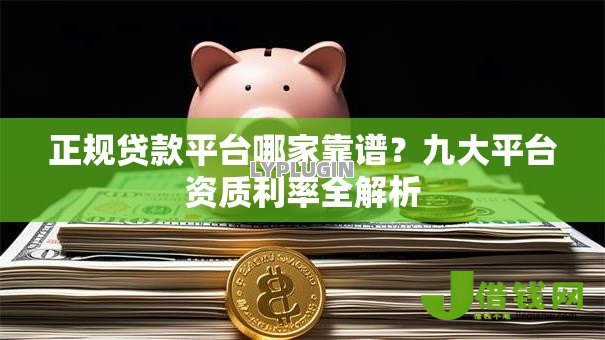 正规贷款平台哪家靠谱？九大平台资质利率全解析