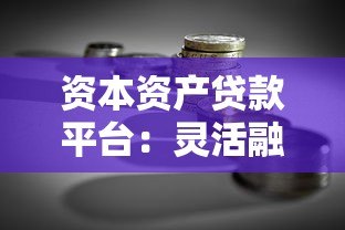 资本资产贷款平台:灵活融资解决方案助力企业成长 资本资产贷款平台:灵活融资解决方案助力企业成长