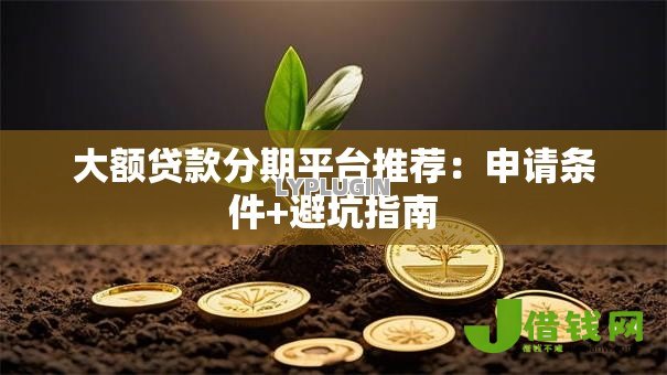 大额贷款分期平台推荐：申请条件+避坑指南
