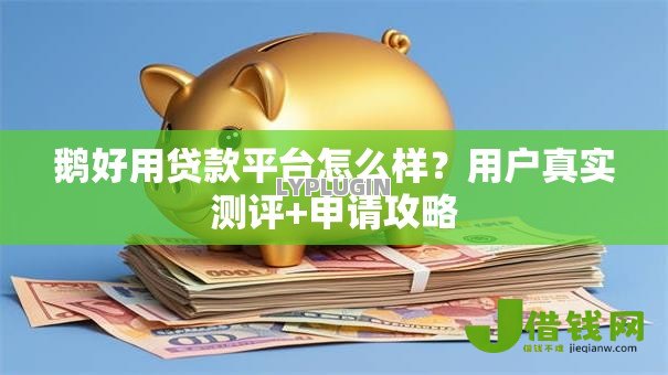 鹅好用贷款平台怎么样？用户真实测评+申请攻略