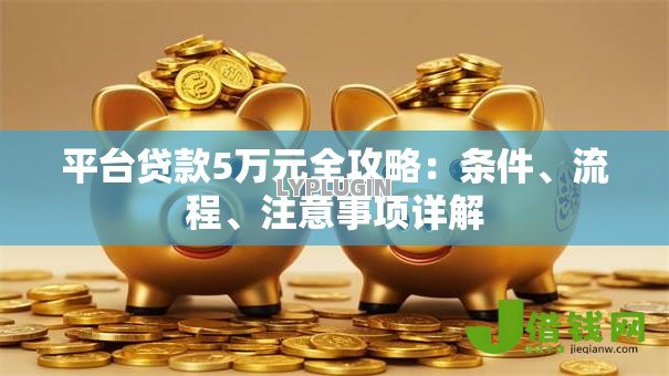 平台贷款5万元全攻略：条件、流程、注意事项详解