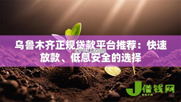 乌鲁木齐正规贷款平台推荐:快速放款、低息安全的选择 乌鲁木齐正规贷款平台推荐:快速放款、低息安全的选择
