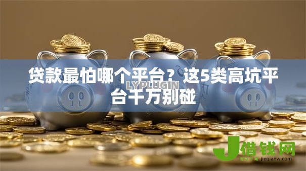 贷款最怕哪个平台?这5类高坑平台千万别碰 贷款最怕哪个平台?这5类高坑平台千万别碰