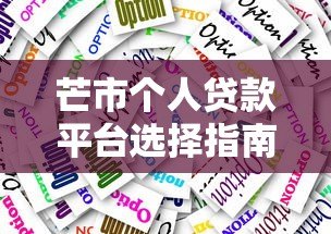 芒市个人贷款平台选择指南：正规渠道与避坑技巧