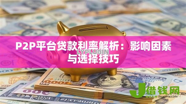 P2P平台贷款利率解析：影响因素与选择技巧