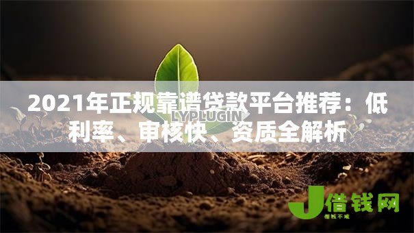 2021年正规靠谱贷款平台推荐:低利率、审核快、资质全解析 2021年正规靠谱贷款平台推荐:低利率、审核快、资质全解析