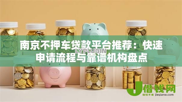 南京不押车贷款平台推荐：快速申请流程与靠谱机构盘点