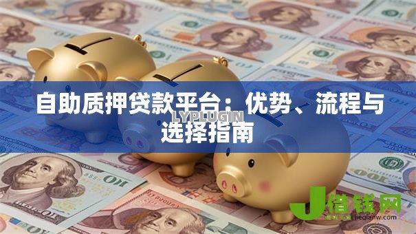 自助质押贷款平台:优势、流程与选择指南 自助质押贷款平台:优势、流程与选择指南