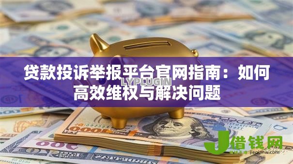 贷款投诉举报平台官网指南：如何高效维权与解决问题