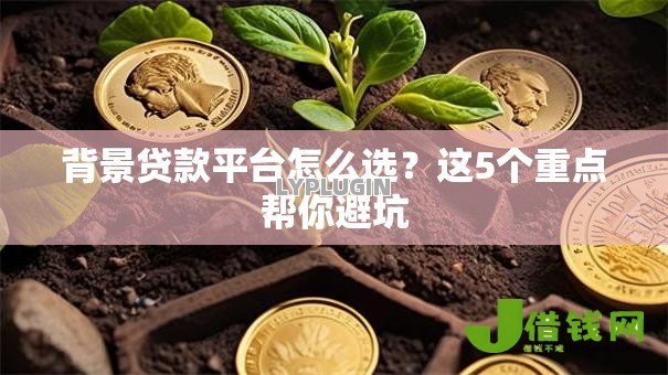 背景贷款平台怎么选?这5个重点帮你避坑 背景贷款平台怎么选?这5个重点帮你避坑