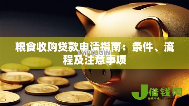 粮食收购贷款申请指南：条件、流程及注意事项