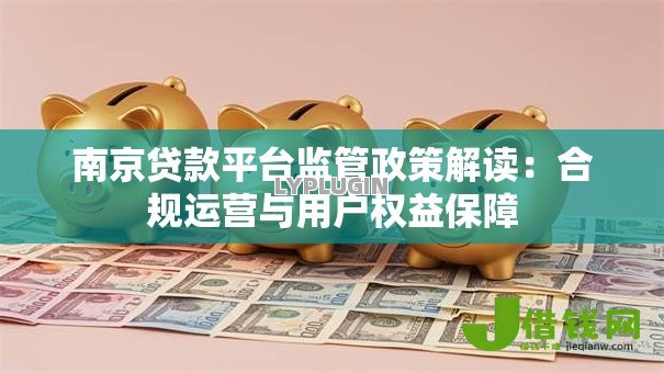 南京贷款平台监管政策解读：合规运营与用户权益保障
