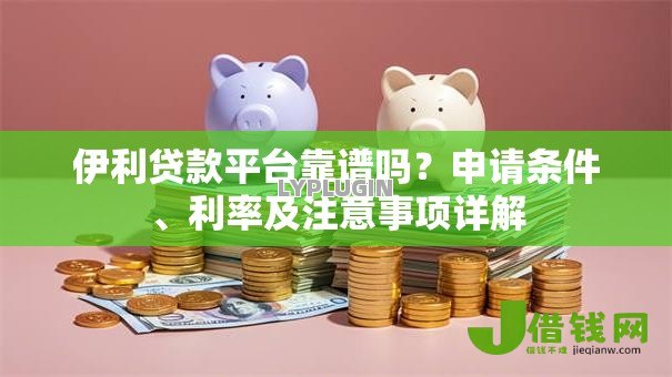 伊利贷款平台靠谱吗？申请条件、利率及注意事项详解