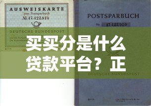 买买分是什么贷款平台？正规性、申请流程与风险解析