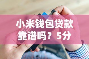 小米钱包贷款靠谱吗?5分钟看懂申请条件与使用攻略 小米钱包贷款靠谱吗?5分钟看懂申请条件与使用攻略