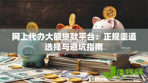 网上代办大额贷款平台:正规渠道选择与避坑指南 网上代办大额贷款平台:正规渠道选择与避坑指南