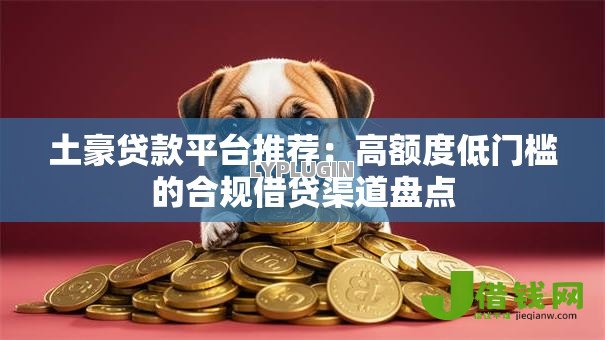 土豪贷款平台推荐：高额度低门槛的合规借贷渠道盘点