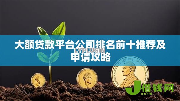 大额贷款平台公司排名前十推荐及申请攻略