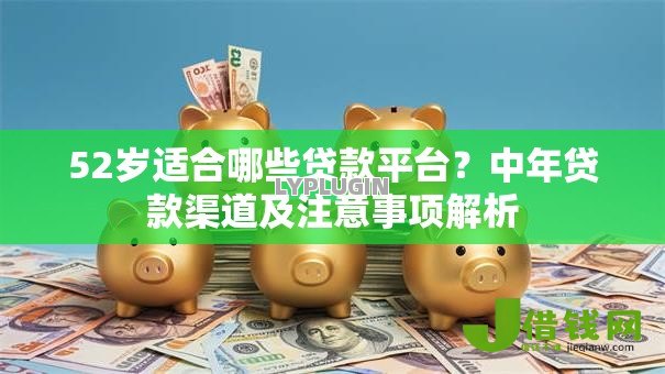 52岁适合哪些贷款平台?中年贷款渠道及注意事项解析 52岁适合哪些贷款平台?中年贷款渠道及注意事项解析