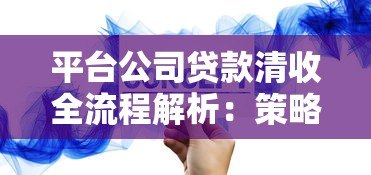 平台公司贷款清收全流程解析:策略、难点与风险防范 平台公司贷款清收全流程解析:策略、难点与风险防范
