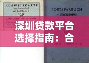 深圳贷款平台选择指南:合法机构、申请流程与风险避坑 深圳贷款平台选择指南:合法机构、申请流程与风险避坑