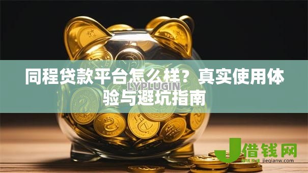 同程贷款平台怎么样?真实使用体验与避坑指南 同程贷款平台怎么样?真实使用体验与避坑指南