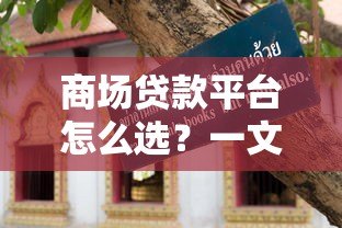 商场贷款平台怎么选?一文看懂申请技巧与避坑指南 商场贷款平台怎么选?一文看懂申请技巧与避坑指南