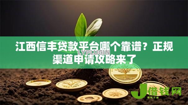 江西信丰贷款平台哪个靠谱？正规渠道申请攻略来了