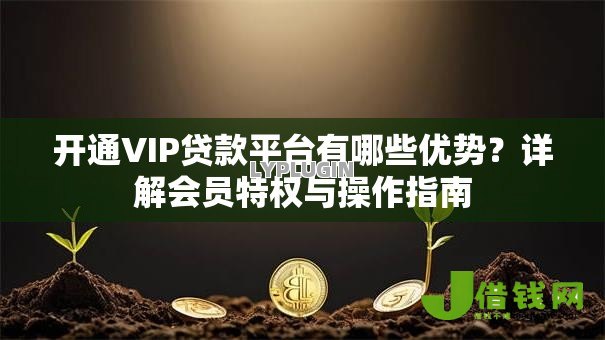 开通VIP贷款平台有哪些优势？详解会员特权与操作指南