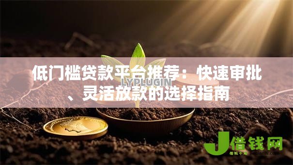 低门槛贷款平台推荐:快速审批、灵活放款的选择指南 低门槛贷款平台推荐:快速审批、灵活放款的选择指南