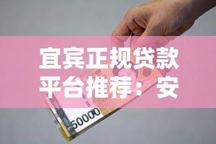 宜宾正规贷款平台推荐：安全借贷必看指南