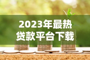 2023年最热贷款平台下载推荐:安全借款必看指南 2023年最热贷款平台下载推荐:安全借款必看指南