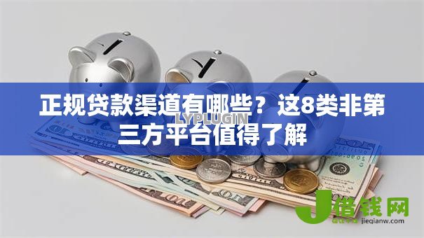 正规贷款渠道有哪些?这8类非第三方平台值得了解 正规贷款渠道有哪些?这8类非第三方平台值得了解