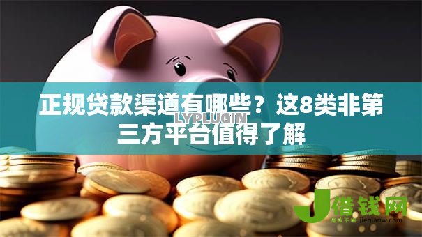 正规贷款渠道有哪些?这8类非第三方平台值得了解 正规贷款渠道有哪些?这8类非第三方平台值得了解