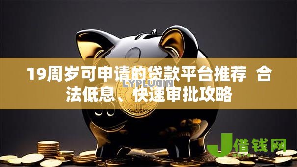 19周岁可申请的贷款平台推荐  合法低息、快速审批攻略