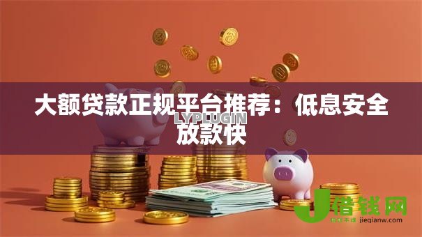 大额贷款正规平台推荐:低息安全放款快 大额贷款正规平台推荐:低息安全放款快