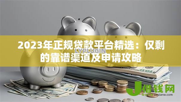 2023年正规贷款平台精选:仅剩的靠谱渠道及申请攻略 2023年正规贷款平台精选:仅剩的靠谱渠道及申请攻略