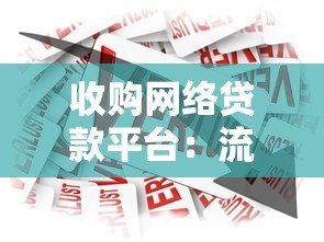 收购网络贷款平台：流程、风险与行业趋势解析