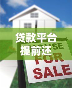 贷款平台提前还贷全攻略:流程、费用与注意事项解析 贷款平台提前还贷全攻略:流程、费用与注意事项解析