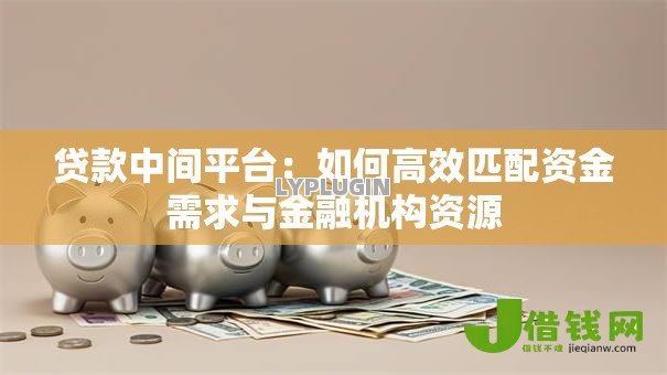 贷款中间平台:如何高效匹配资金需求与金融机构资源 贷款中间平台:如何高效匹配资金需求与金融机构资源