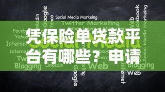 凭保险单贷款平台有哪些?申请流程与注意事项全解析 凭保险单贷款平台有哪些?申请流程与注意事项全解析